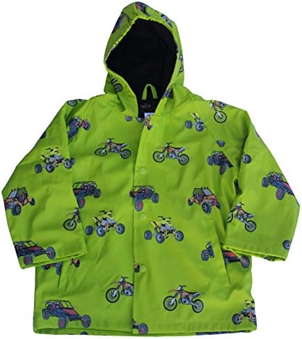 Foxfire for Kids Boys Green ATV and Motorcycle Raincoat size 10