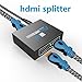 fitTek Hdmi Spliter,Hdmi signal Splitter,Hdmi Splitter,Hdmi switch,1x2 hdmi Splitter,Hdmi switch box,Hdmi Switch Splitter fitTek® Selector Switch Box