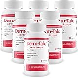 6 PACK DermTabs ES Extra Strength for DOGS (360 Tabs)