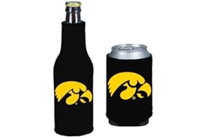 KOLDER College Team Color Logo Can & Bottle Holder Insulator Beverage Cooler Set