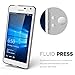 Microsoft Lumia 650 Clear Case, EasyAcc Microsoft Lumia 650 Soft TPU Case Crystal Transparent Slim Anti Slip Case Back Protector Cover Shockproof