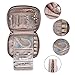 BAGSMART Travel Jewelry Storage Cases Jewelry Organizer Bag for Necklace, Earrings, Rings, Bracelet, Soft Pink