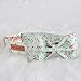 Unique Style Paws Pet Soft &Comfy Bowtie Dog Collar and Cat Collar Pet Gift for Dogs and Cats 6 Size and 7 Patterns