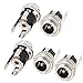 uxcell 5Pcs 5.5mmx2.1mm DC Power Jack Socket Female Panel Mounting Connector