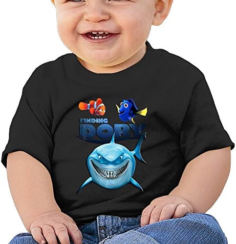 HZERUI Infants &amp;Toddlers Baby's Finding Dory Nemo 2016 Movie T-Shirt Black 24 Months For 6-24 Months.