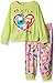 Peas & Carrots Girls' Toddler Soft Knit Flannel Pajama Set, Best Friends, 3T