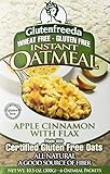 Glutenfreeda Instant Oatmeal with Flax Gluten Free Apple Cinnamon -- 10.5 oz