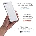 totallee iPhone 8 Plus Case, Thinnest Cover Premium Ultra Thin Light Slim Minimal Anti-Scratch Protective - for Apple iPhone 8 Plus The Scarf (Frosted White)