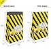 24 Pack Party Bags - Construction Theme with Thank You Stickers - Candy Treat Gift Bags for Kids Boys