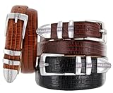 Brandon Italian Calfskin Leather Designer Dress Golf Belt for Men