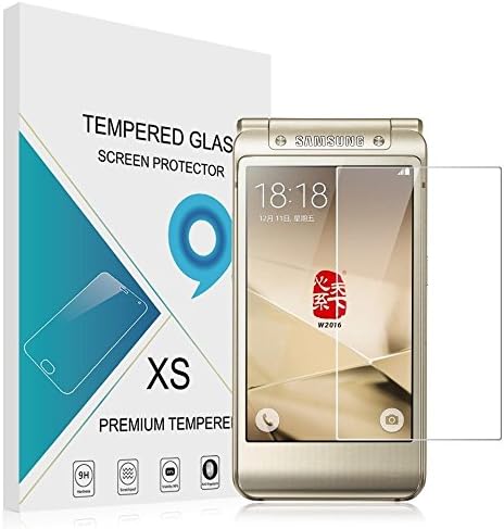 Samsung W2016 Screen Protector,TYDEUS Ultra-thin 9H Hardness Shatterproof Anti-Scratch HD Clear Tempered Glass Screen Protector for Samsung Galaxy Golden 3 SM-W2016 Smartphone Samsung W2016 Glass