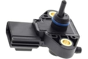 DINGTONG FPS5 Fuel Rail Injection Pressure Sensor Replaces 3F2Z9G756AC 0261230093 Compatible with FORD F350 F450 E150 E250 E350 Super Duty Escape Explorer Five Hundred Focus Freestar Taurus Mustang More