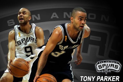 Tony Parker San Antonio Spurs Basketball Photo Poster 11x17 #1