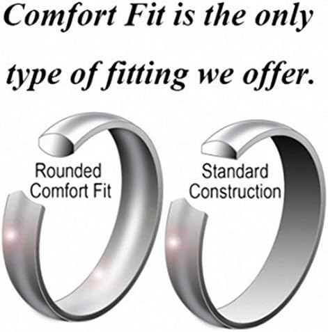 King Will Dragon 8mm Red & Black Celtic Dragon Tungsten Carbide Mens Wedding Band Ring Comfort Fit 12.5, Black - Red 8mm, Z(68.47mm) - Image 5