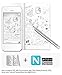 Neo smartpen N2 (Silver White) Bluetooth 4.0 Digital Pen for iOS, Android Smartphones and Tablets -INCLUDES- N Pocket Notebook Set (5 Books)