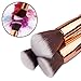 Makeup Brushes, VANDER LIFE Professional Travel Rose Gold Makeup Brush Set 11Pcs with Case Organizer Crocodile Skin