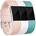 Maledan Replacement Bands for Fitbit Charge 2, Small