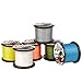 Pisfun SuperPower 500M(547 Yard)/1000M(1100 Yard) Braided Saltwater Fishing Line 4 Strands 14-80LB Advanced Superline Green Orange Grey Yellow White Blue Color