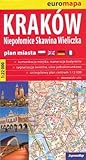 Krakow & Wieliczka (Cracow, Poland) 1:22,000 Large Street Map by ExpressMap (2014-12-30) by 