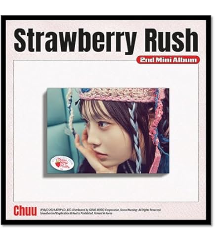 C’HUU Only Cry In The Rain 3rd Mini Album – LP Vinyl Version, Sealed With Tracking