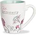 Pavilion Gift Company Mark My Words Gigi Floral Butterfly Grandma Coffee Tea Mug, Large, Teal