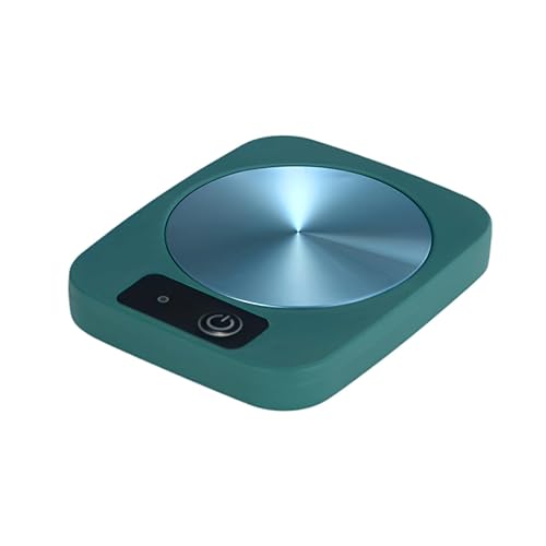Smart Coffee Mug Warmer, 55℃ Electric Mug Warmer with Heated Metal Panel for Office, desk accessories ，home accessories，Keep Coffee, Milk, Cocoa Warm, Great Gift For Coffee Lovers