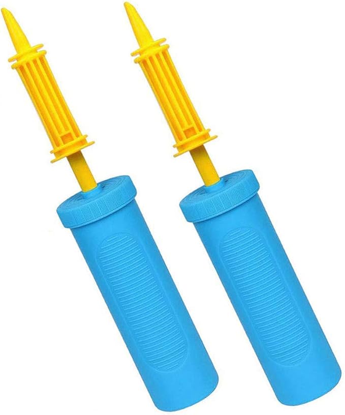 Amazon ハンドポンプ 空気入れ 2倍速ポンプ バルーン 風船 ビーチボール 浮き輪 エアークッション 空気入れ エアーポンプ ふうせんアクセサリー 2 風船 バルーン おもちゃ