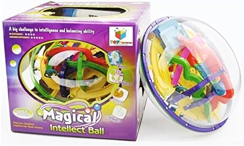 Toys Bhoomi 3D Magic Intellect Maze Ball Educational Learning Puzzle Game, 208 Steps