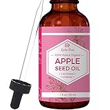 1 TRUSTED Leven Rose Apple Seed Oil  100 Organic Natural for Face Hands Scars and Breakouts  1 oz