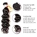 Beauty Forever Hair Brazilian Natural Wave Virgin Hair Weave 1 Bundle 100% Unprocessed Human Hair Extensions Natural Color 95-100g/pc (12 inch)