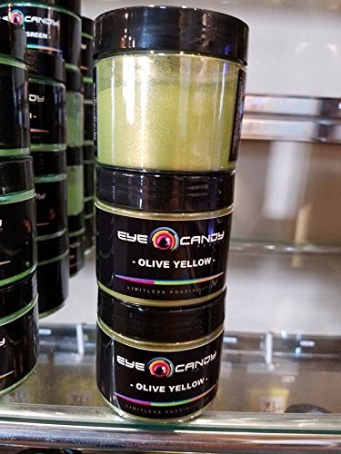 50gr "Olive Yellow" Mica Powder Pigments (Resin, Paint, Epoxy, Soaps, Nail Polish, Liquid Wraps)