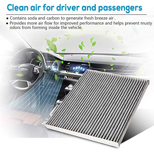 Upower Cf11819 Cabin Air Filter Replacement For Chevrolet Equinox