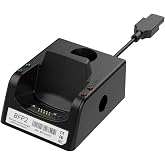 Posunitech Bluetooth Charging Dock for Wearable Barcode Scanner | Charges Scanner &amp; Battery, Bluetooth Data Transfer, Compatible with GS02 ES02 NS02 EF02, Warehouse Operations