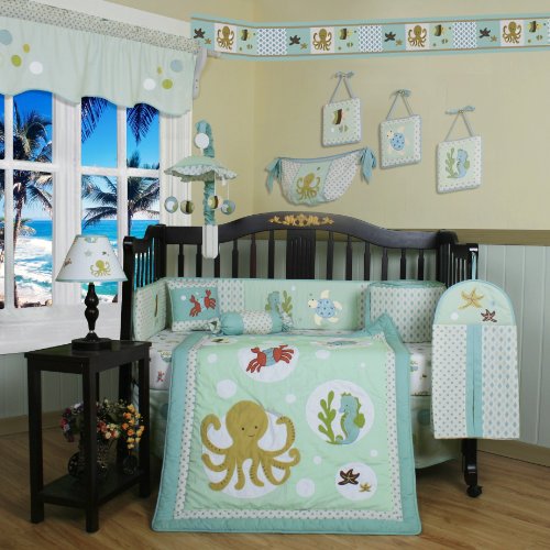 around the world crib bedding