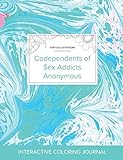 Image de Adult Coloring Journal: Codependents of Sex Addicts Anonymous (Turtle Illustrations, Turquoise Marble)