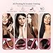 Gustala Hair Straightener, Upgrade Ceramic 3D Floating Flat Iron 1 Inch Professional 2 in 1 Straightening Irons & Hair Curler with Adjustable Temp, Dual Voltage, Max 230 ℃ and Auto Turn Offthumb 1