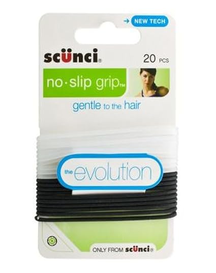 Scunci 2mm Silicone Elastics 20 Pack Amazon Co Uk Beauty