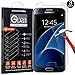 Galaxy S7 Screen Protector,[3 Pack] WINWONBRA Glass Protector [Tempered Glass] 9H Hardness, Bubble Free [Case Friendly]