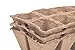 Peat Pot Trays Pack Of 10 (120 Cells) - Seed Starter Pots For Seedlings, Saplings, Flowers -2
