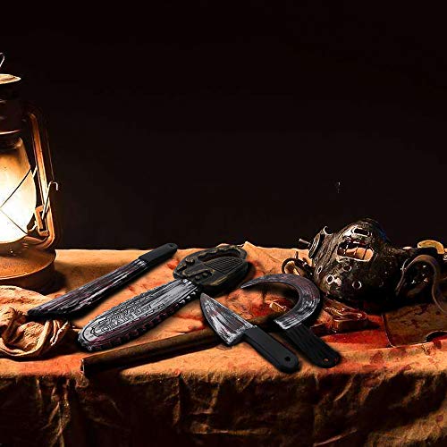 HOLICOLOR 6pcs Halloween Props Party Decoration Set for Halloween Decoration,Hunted Houese and Chunky Costume - Thumbnail 5