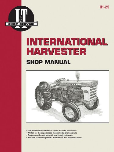 International Harvester Shop Manual Series 460 560 606 660 & 2606 (I & T Shop Service)