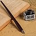 Hethrone Wooden Dip Pen Handcrafted Calligraphy Set with 11 Nibs & Black Ink