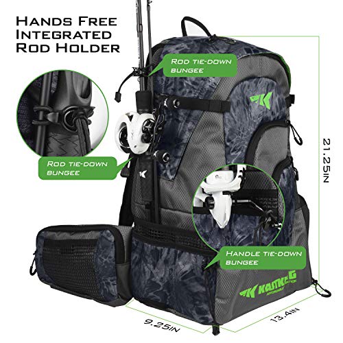 kastking fishing tackle backpack