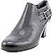 Franco Sarto Rapport Women Round Toe Leather Gray Bootie