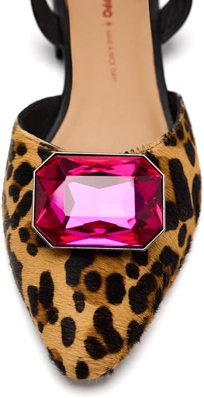 Mulas de Pele de Leopardo Hughes