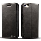 iPhone 7&8 Wallet case FLYERI Leather Case Flip Folio Book Case Wallet Cover with Kickstand Feature Card Slots & ID Holder and Magnetic Closure for iPhone 7&8 (2)