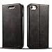 iPhone 7&8 Wallet case FLYERI Leather Case Flip Folio Book Case Wallet Cover with Kickstand Feature Card Slots & ID Holder and Magnetic Closure for iPhone 7&8 (2)