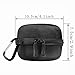 Sunmns Black Portable Protective Travel Bag Cover Case for Amazon Echo Dot (2nd Generation) with Carabiner (Fits USB Cable and Wall Charger)