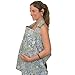 IntiMom Nursing Cover, Baby Breastfeeding Cover, Made of The Highest Quality Fabric, 100% Breathable Cotton with Unique Design and a Complimentary Pouch