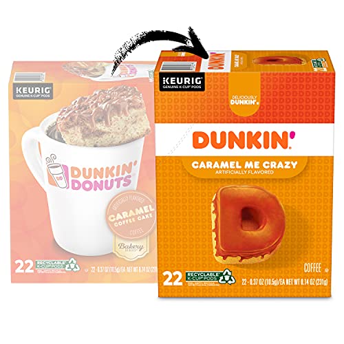 Dunkin' Caramel Me Crazy Flavored Coffee, 88 Keurig KCup Pods Pricepulse